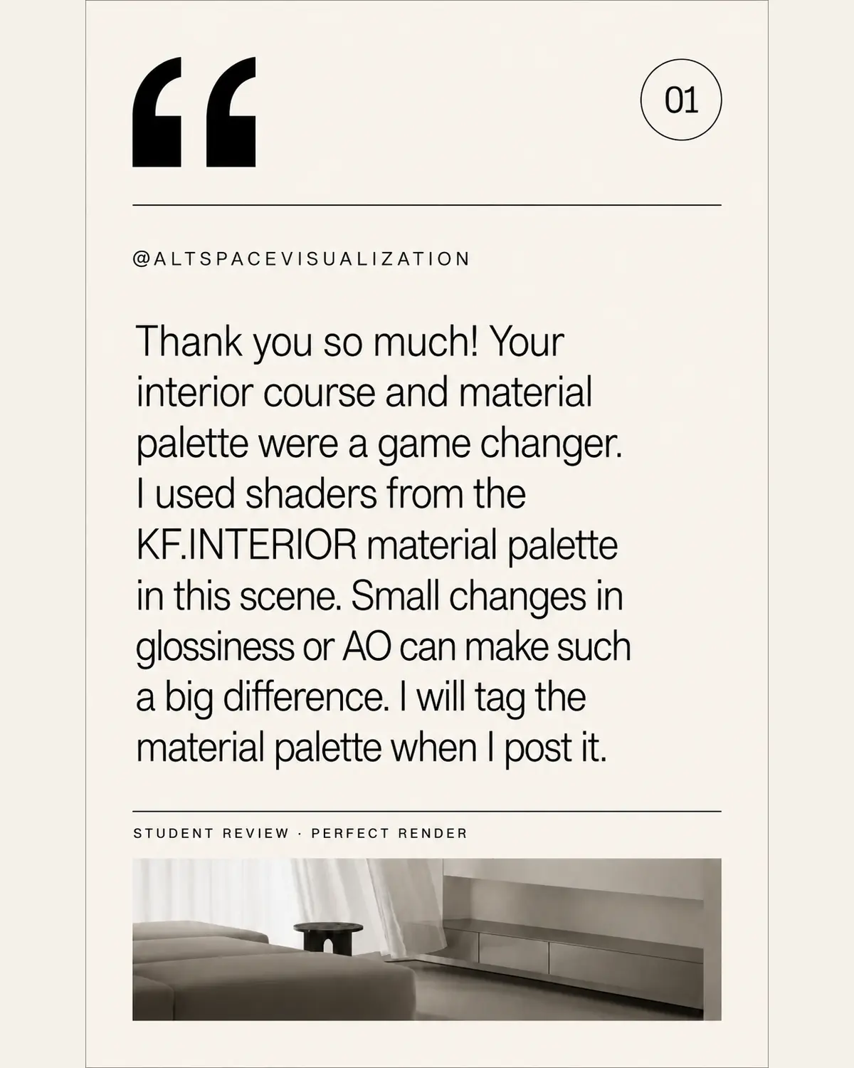 Student review / 01