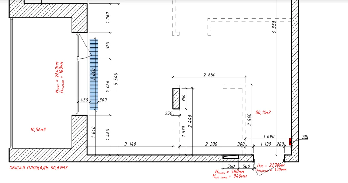 Example of a project drawing album / planning information