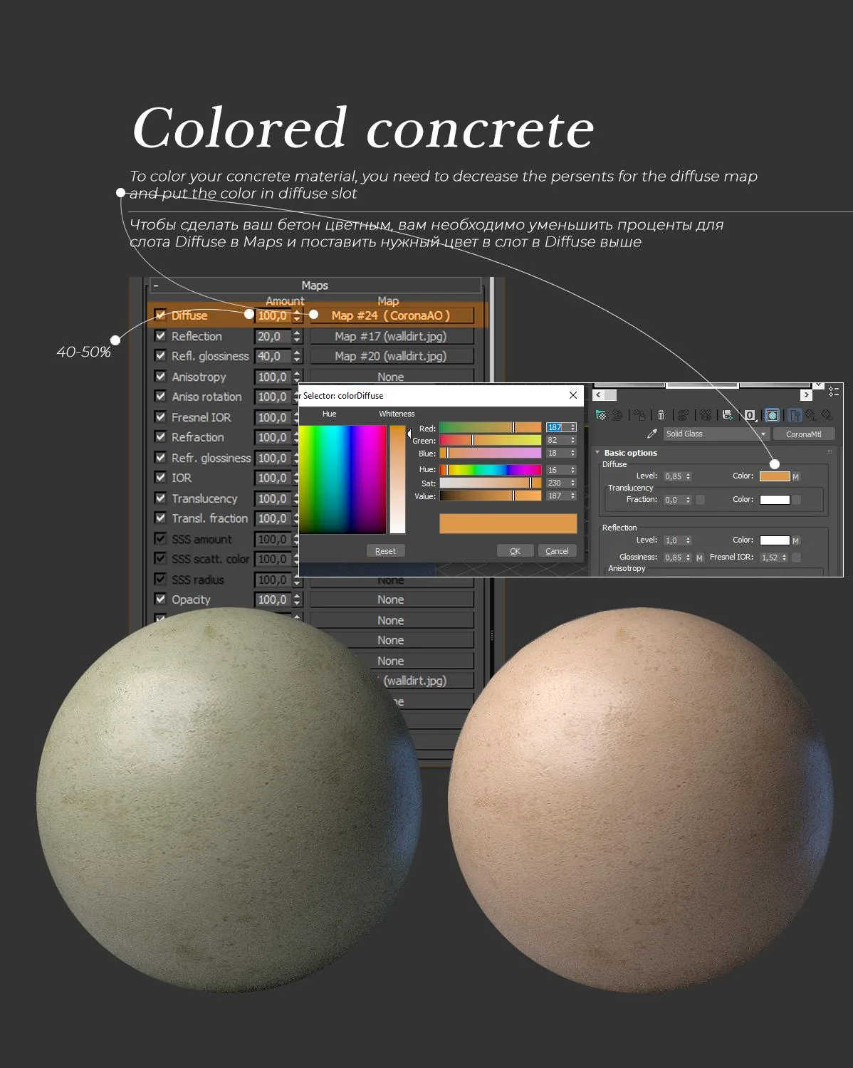 Result / transition / visual reference