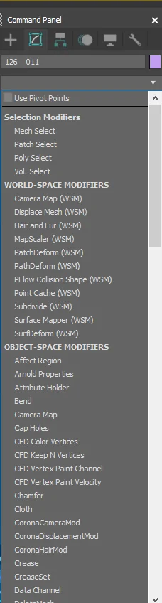 3dsMAX modeling fundamentals / step 2